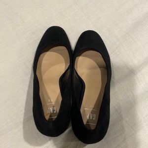 Black kitten heels in size 7.5 for women
